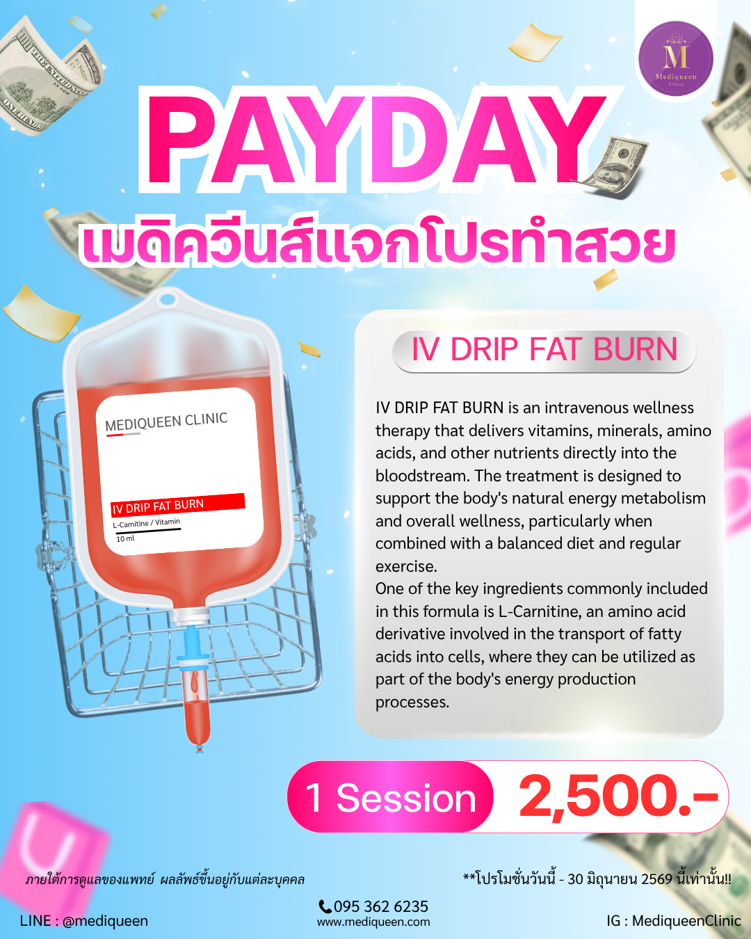 IV DRIP FAT BURN Program